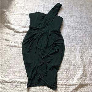 BCBG MAXAZRIA green dress